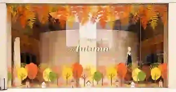 玻璃橱窗广告设计：落地看不清 + 易变形？3 招化解