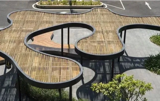 异形廊架景观落地难？3招破解设计施工痛点