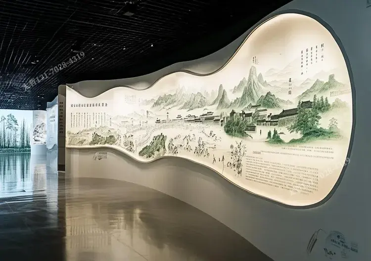 文化墙结构设计
