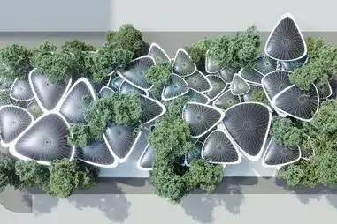 景观廊架的城市网络效应：Oasys 系统如何重塑热舒适空间