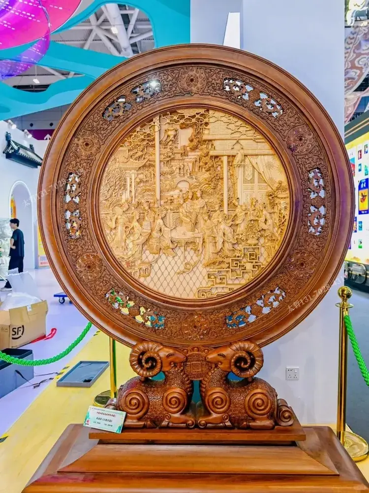 深圳21届文博会木制展品