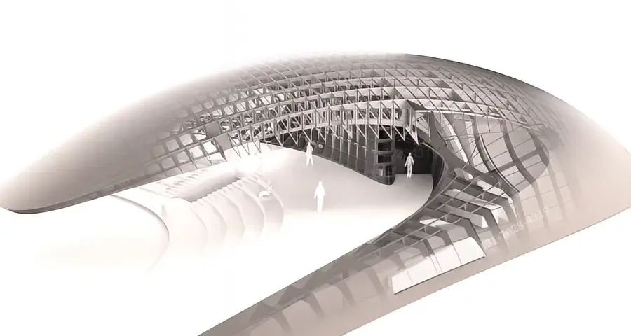公共展馆建模