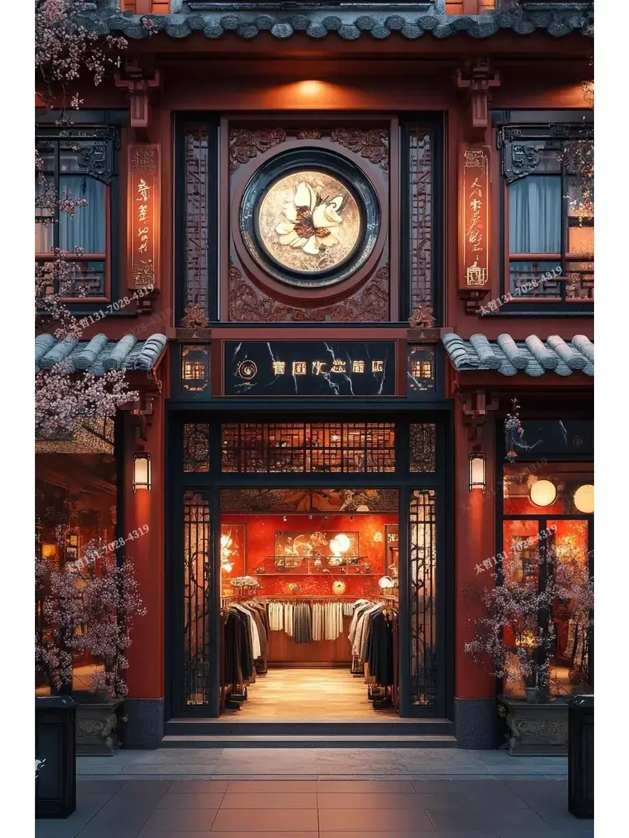 中式牌匾门头怎么设计