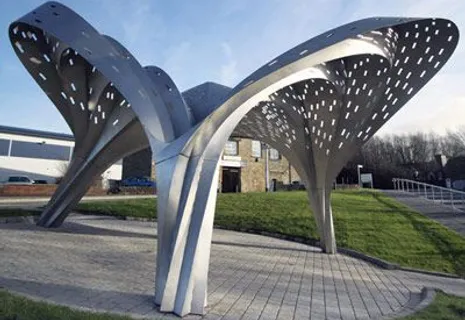 钢结构廊架效果图总翻车？3步实现精准落地