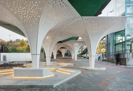 景观钢结构廊架制作厂家怎么选？3 步搞定专业度与落地品质