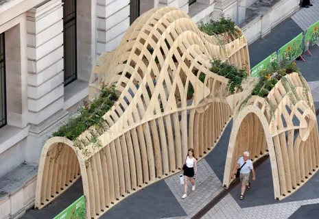 防腐木长廊图片美如画 落地却难题重重？3 步破解品质困局