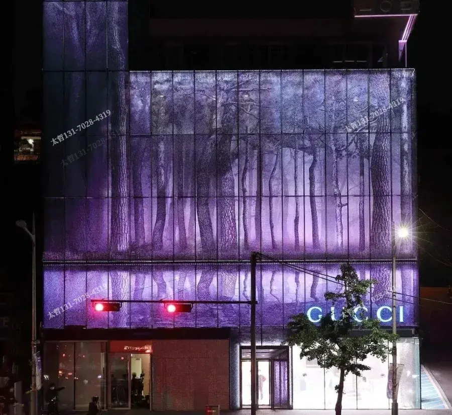 玻璃幕墙建筑外立面