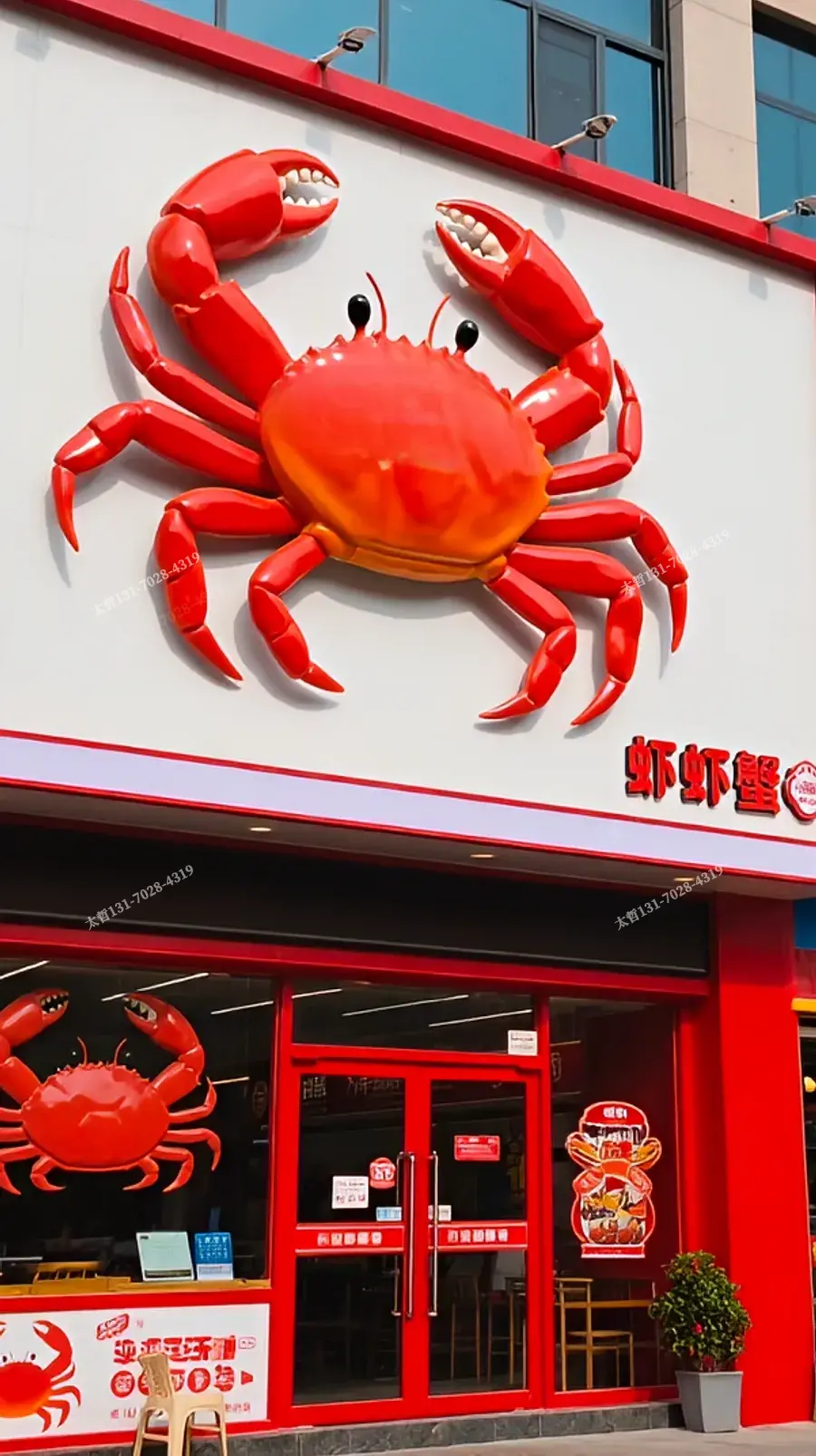 烧烤店门头没辨识度