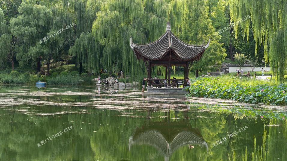 古建凉亭场景方案