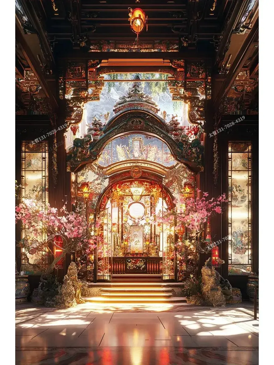 中式建筑门头屋檐