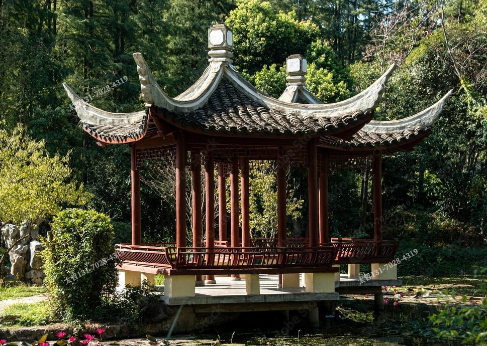 简易四角凉亭