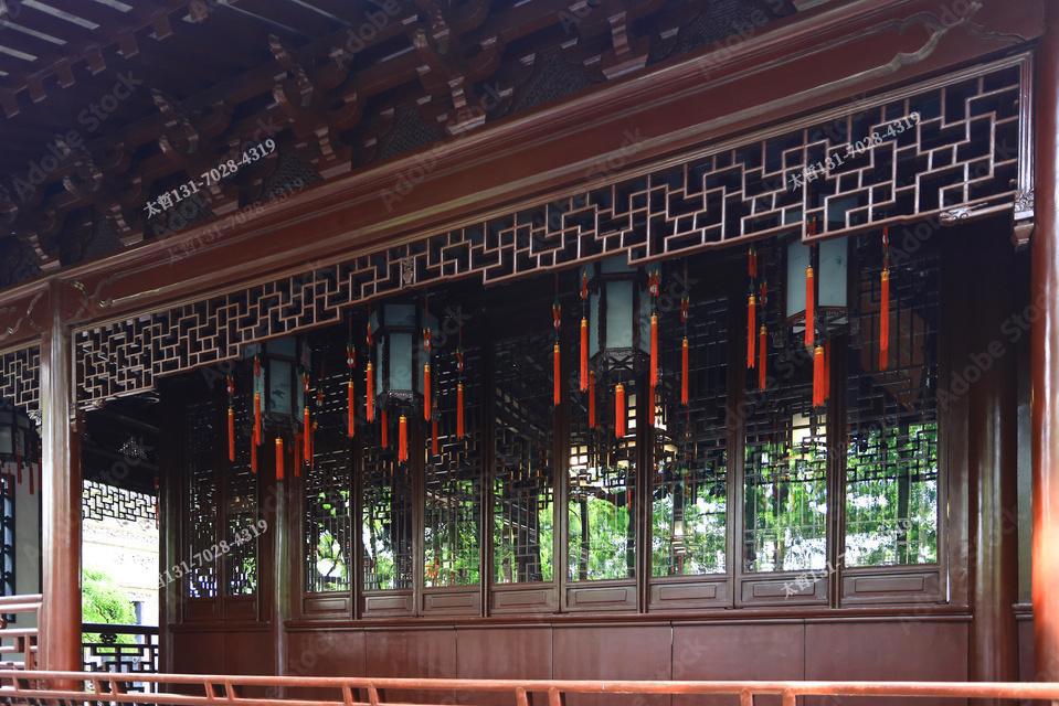 古建凉亭韵味