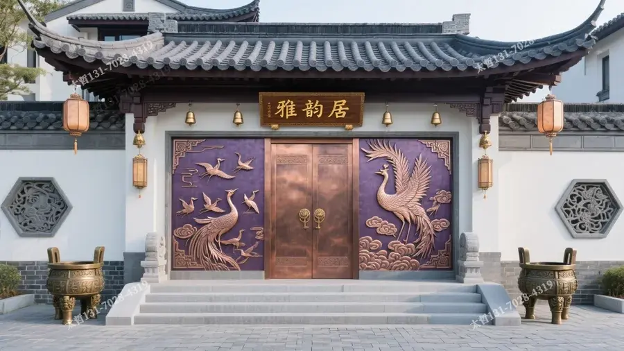 别墅门头落地差