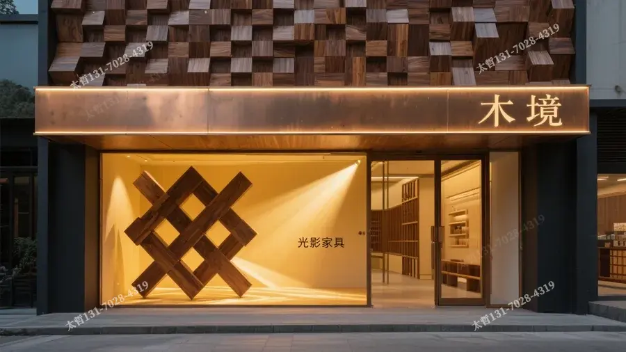 中式古建门头